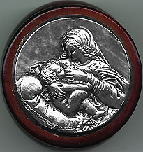 #B3 Virgin Feeding Jesus Rosary Box