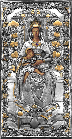 #A46 La Madonna Della Candeletta (by Carlo Crivelli)