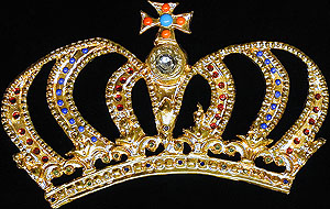#A55SR The Ostra Brama Virgin - Vilnius - Study for Crown