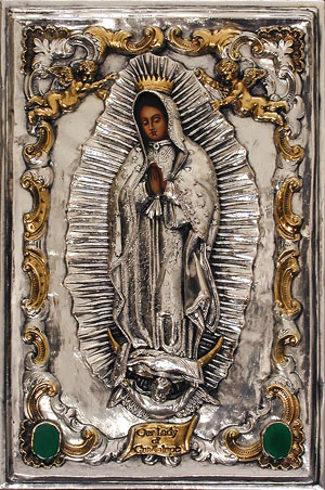 #A80P Our Lady of Guadalupe -  Painted Face & Hands
